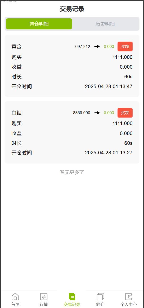 商城刷单源码抢单商城_vue独家六国语言/贵金属/外汇/虚拟币/微交易系统插图