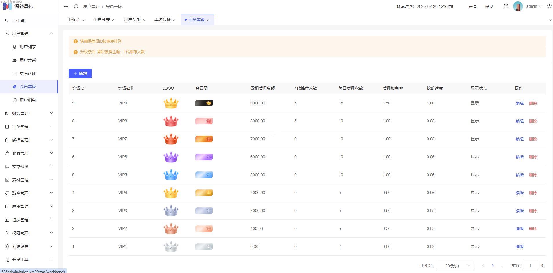 新开发_多语言矿机_19国多语言自动挖矿系统_海外质押理财_自定义语言_ThinkPHP6，四端分离_精品插图19
