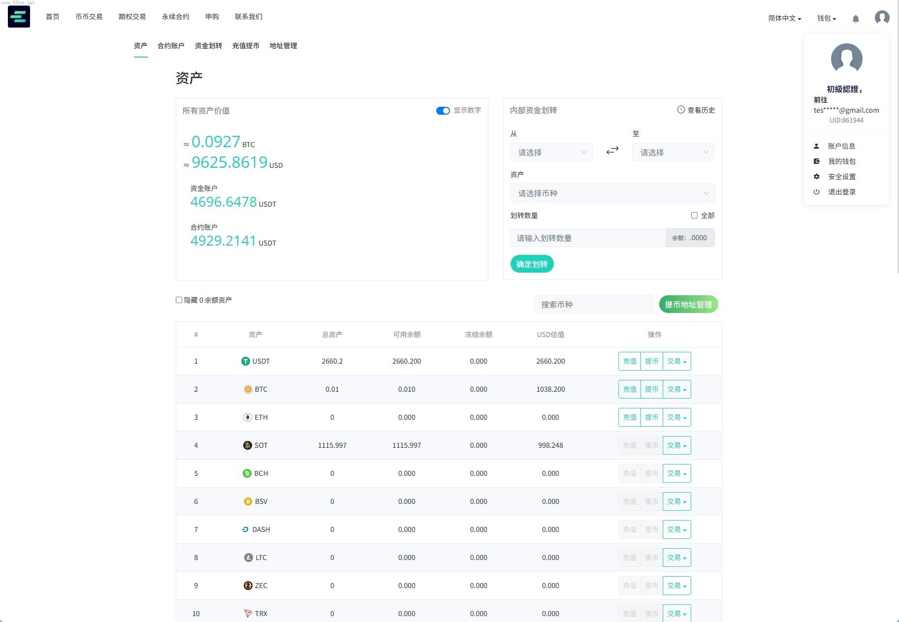 运营版海外交易所/期权交易/合约交易/多语言申购交易所插图8