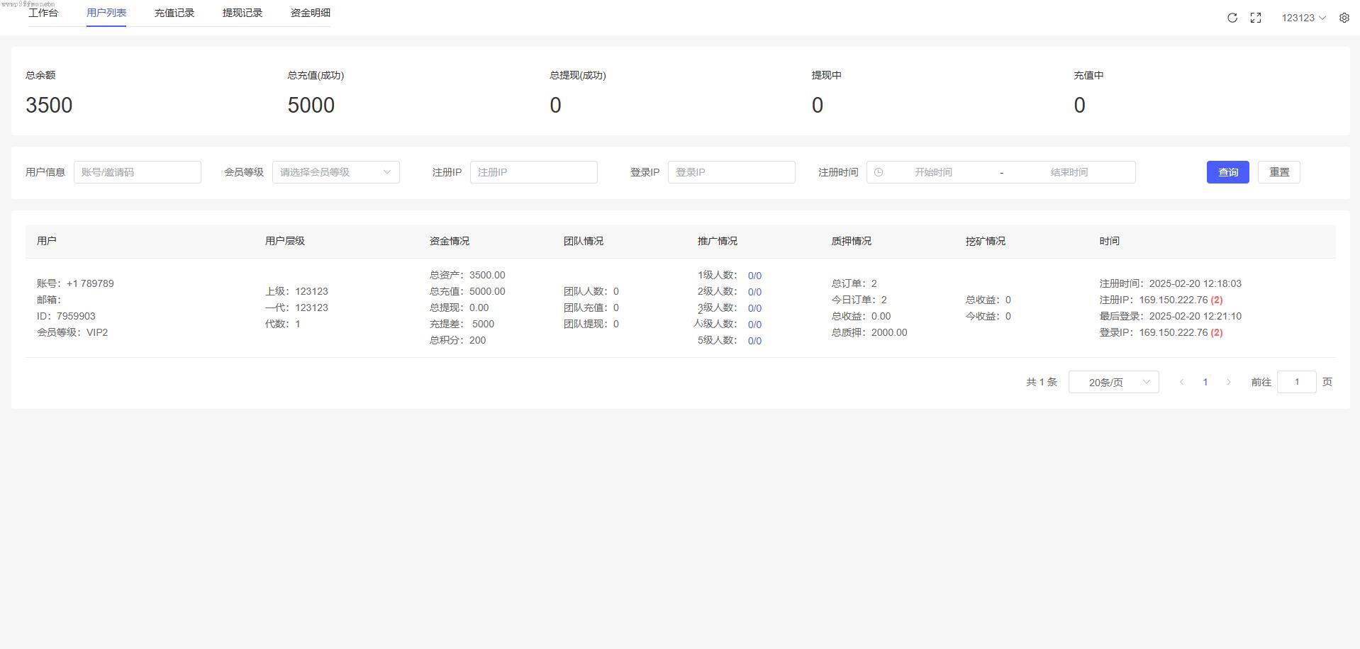 新开发_多语言矿机_19国多语言自动挖矿系统_海外质押理财_自定义语言_ThinkPHP6，四端分离_精品插图16